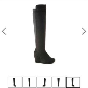 Over the knee unforgettable suede boot